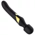 Dorcel Dual Orgasms Gold - 2in1 masszírozó vibrátor, wand masszírozó (fekete)