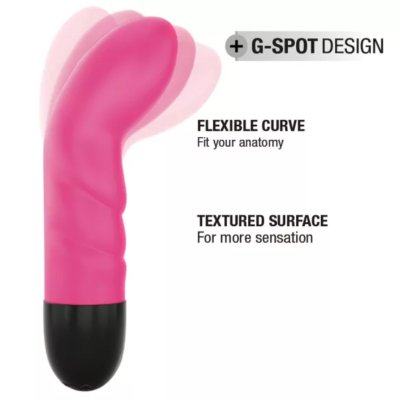 Dorcel Expert G 2.0 - akkus, G-pont vibrátor (pink)