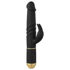 Dorcel Furious Rabbit 2.0 - lökő csiklókaros vibrátor (fekete)   Dorcel Furious Rabbit 2.0 - lökő csiklókaros vibrátor (fekete)