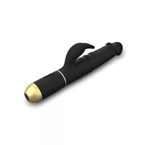 Dorcel Furious Rabbit 2.0 - lökő csiklókaros vibrátor (fekete)