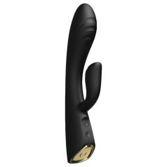   Dorcel Flexi Rabbit - melegítő csiklókaros vibrátor (fekete)