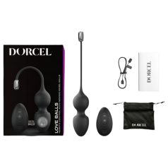Dorcel Love Balls - mágneses gésagolyó duó (fekete) Dorcel Love Balls - mágneses gésagolyó duó (fekete)