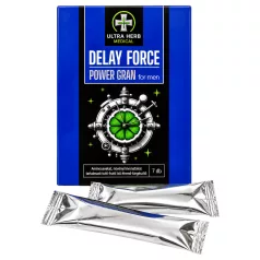   Delay Force Power - magömlés késleltető étrend-kiegészítő por (7 tasak)