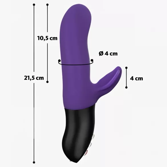 Fun Factory Bi Stronic Fusion - csiklókaros lökő vibrátor (lila)