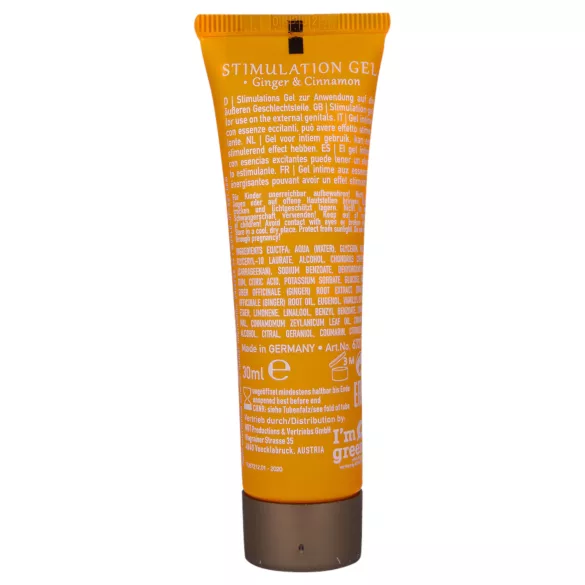 HOT Shiatsu - stimuláló krém nőknek - gyömbér és fahéj (30ml)