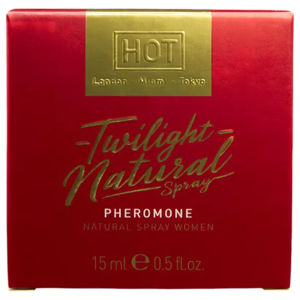 HOT Twilight Natural - feromon parfüm nőknek (15ml) - illatmentes