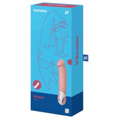   Satisfyer Master - vízálló, akkus makkos vibrátor (sötét natúr)