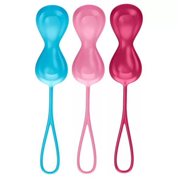 Satisfyer Power Balls - mozgó golyós gésagolyó szett (3db)