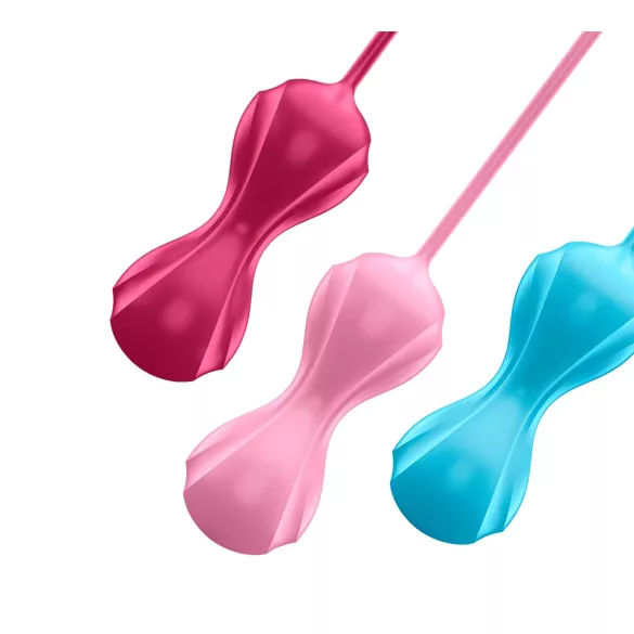 Satisfyer Power Balls - mozgó golyós gésagolyó szett (3db)