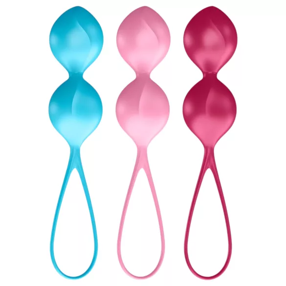 Satisfyer V Balls - gésagolyó duó szett (3 részes)