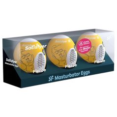 Satisfyer Egg Fierce - tojás maszturbátor szett (3db) Satisfyer Egg Fierce - tojás maszturbátor szett (3db)