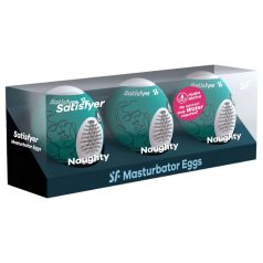 Satisfyer Egg Naughty - tojás maszturbátor szett (3db) Satisfyer Egg Naughty - tojás maszturbátor szett (3db)