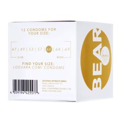 Loovara Bear 60 vegán óvszer - 60mm (12db)