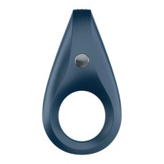   Satisfyer Rocket Ring - vízálló, akkus, vibrációs péniszgyűrű (szürkés-kék)
