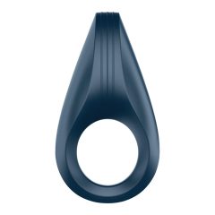   Satisfyer Rocket Ring - vízálló, vibrációs péniszgyűrű (kék)