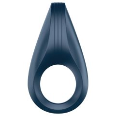   Satisfyer Rocket Ring - vízálló, vibrációs péniszgyűrű (szürkés-kék)