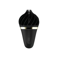   Satisfyer Sweet Treat - akkus, forgó csikló vibrátor (fekete)