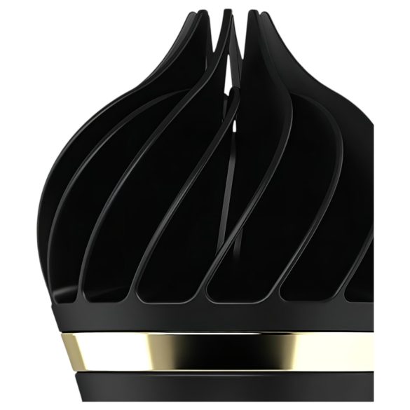 Satisfyer Sweet Treat - akkus, forgó csikló vibrátor (fekete)