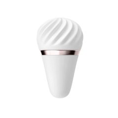 Satisfyer Little Wand - akkus csiklóvibrátor (fehér)