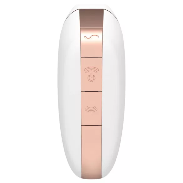 Satisfyer Love Triangle - okos léghullámos csiklóizgató (fehér)