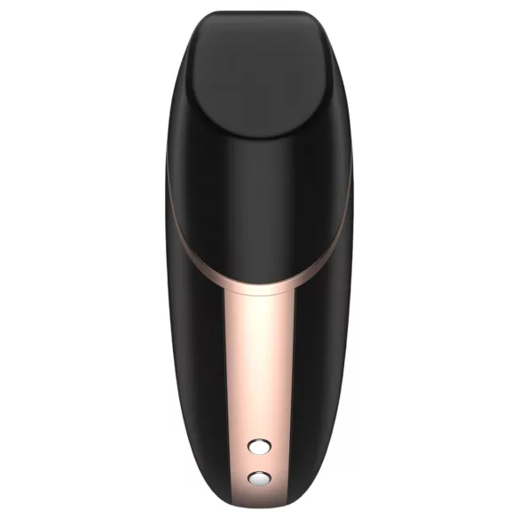 Satisfyer Love Triangle - okos léghullámos csiklóizgató (fekete)