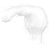 Satisfyer Double Wand-er - okos masszírozó vibrátor (fehér)