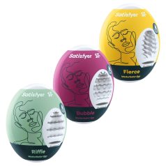 Satisfyer Egg RBF - tojás maszturbátor szett (3db) Satisfyer Egg RBF - tojás maszturbátor szett (3db)