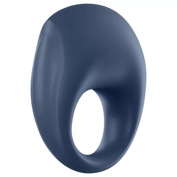 Satisfyer Strong One - App-vezérelt vibrációs péniszgyűrű (kék)