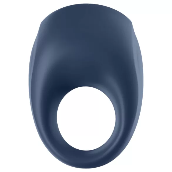 Satisfyer Strong One - App-vezérelt vibrációs péniszgyűrű (kék)