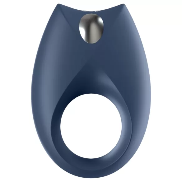 Satisfyer Royal One - App-vezérelt vibrációs péniszgyűrű (kék)