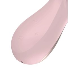   Satisfyer Mono Flex - okos, akkus, vízálló vibrátor (halvány pink)
