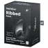 Satisfyer Ribbed Petal - rádiós vibrációs tojás (fekete)