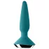 Satisfyer Plug-ilicious 1 - okos anál vibrátor (zöld)