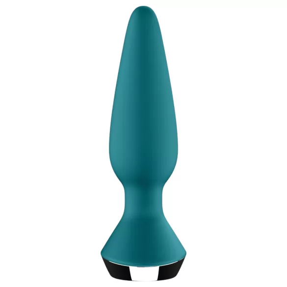 Satisfyer Plug-ilicious 1 - okos anál vibrátor (zöld)
