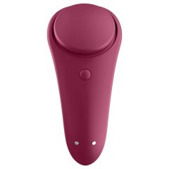   Satisfyer Sexy Secret - okos vízálló csiklóvibrátor (bordó)