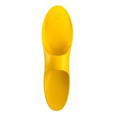 Satisfyer Teaser - akkus, vízálló ujjvibrátor (sárga)