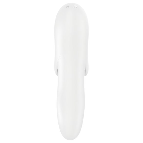 Satisfyer Bold Lover - akkus, vízálló ujj vibrátor (fehér)