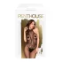 Penthouse First Lady - nyitott csipke overál (fekete)