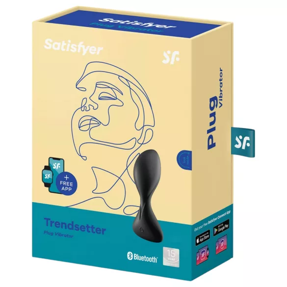 Satisfyer Trendsetter - okos anál vibrátor (fekete)