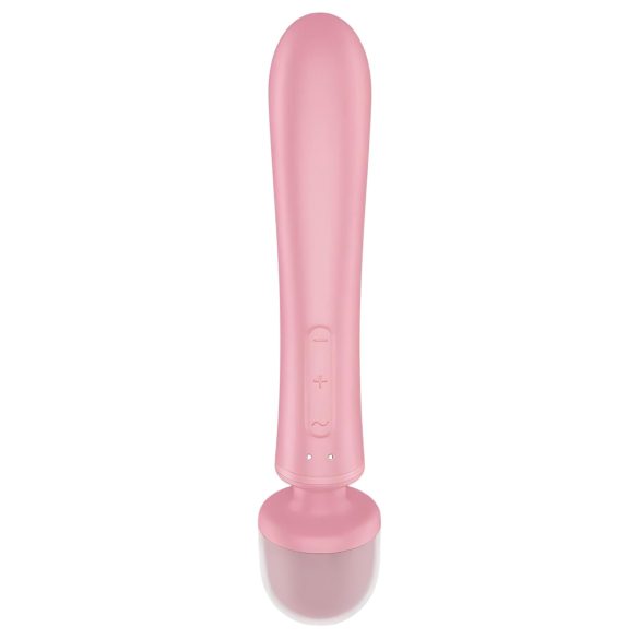 Satisfyer Triple Lover - G-pont és masszírozó vibrátor (pink)