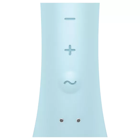 Satisfyer Triple Oh - akkus, csiklókaros vibrátor (kék)