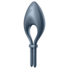 Satisfyer Bullseye - okos vibrációs péniszgyűrű (szürke)   Satisfyer Bullseye - okos vibrációs péniszgyűrű (szürke)