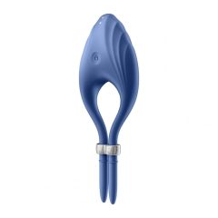 Satisfyer Duelist - akkus vibrációs péniszgyűrű (kék)