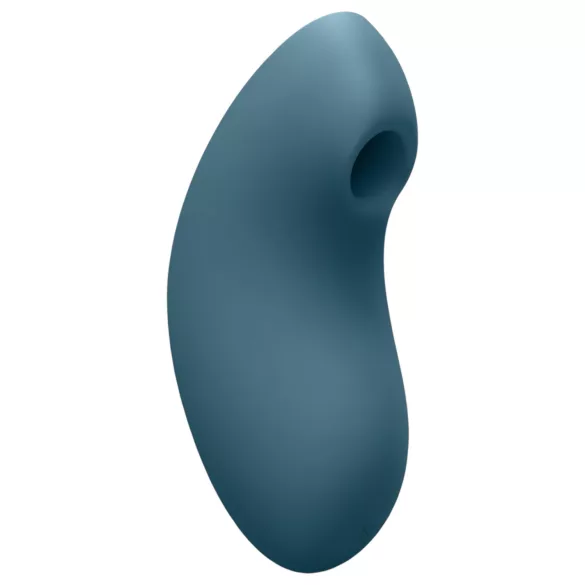 Satisfyer Vulva Lover 2 - akkus léghullámos csikló vibrátor (kék)