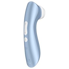 Satisfyer Pro 2+ léghullámos csiklóizgató (kék)