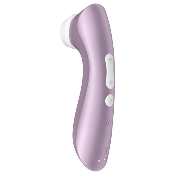 Satisfyer Pro 2+ léghullámos csiklóizgató (lila)