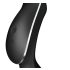 Satisfyer Curvy Trinity 2 - léghullámos 2in1 vibrátor (fekete)