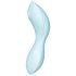 Satisfyer Curvy Trinity 5+ - okos 2in1 vibrátor (kék)