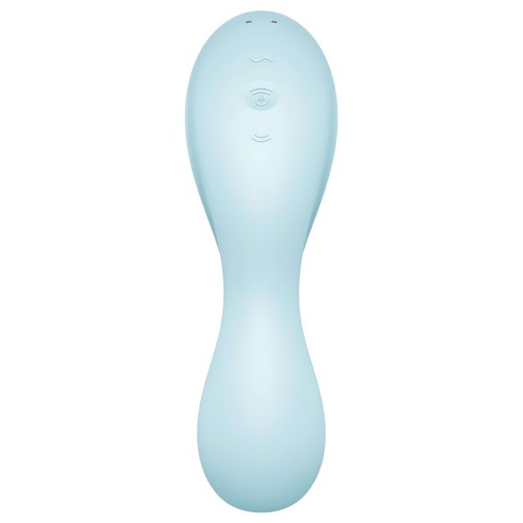 Satisfyer Curvy Trinity 5+ - okos 2in1 vibrátor (kék)