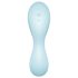 Satisfyer Curvy Trinity 5+ - okos 2in1 vibrátor (kék)